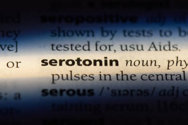 Serotonin Word'de bir sözlük. Serotonin kavramı.
