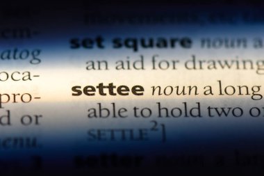 kanepe Word'de bir sözlük. kanepe kavramı.