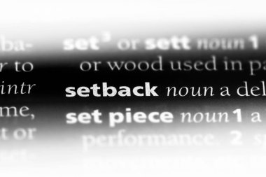 gerileme Word'de bir sözlük. gerileme kavramı.