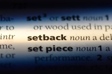 gerileme Word'de bir sözlük. gerileme kavramı.