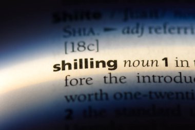 bir sözlüğü'ndeki Şilini sözcüğü. Şilini kavramı.