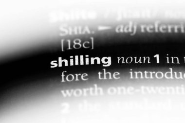 bir sözlüğü'ndeki Şilini sözcüğü. Şilini kavramı.