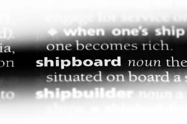 bir sözlüğü'ndeki gemi sözcüğü. Gemi kavramı.