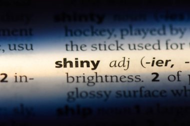 bir sözlüğü'ndeki parlak sözcüğü. parlak kavramı.