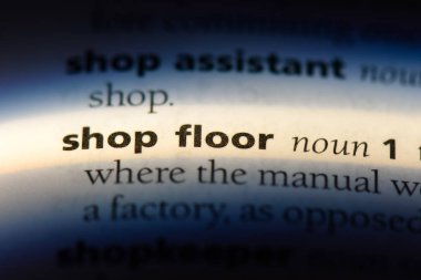 bir sözlüğü'ndeki atölye sözcüğü. atölye kavramı.