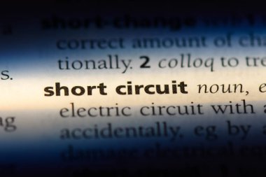 kısa devre Word'de bir sözlük. kısa devre kavramı.