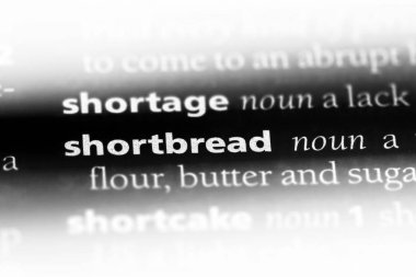 kurabiye Word'de bir sözlük. kurabiye kavramı.