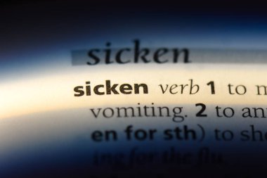 bir sözlüğü'ndeki sözcüğü bezdirmek. kavram bezdirmek.