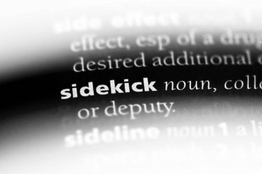 bir sözlüğü'ndeki Sidekick sözcüğü. Sidekick kavramı.