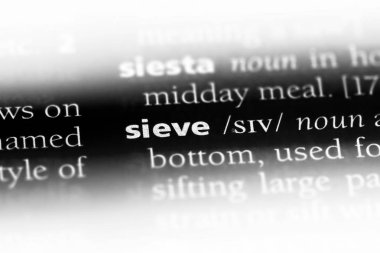 sözcük sözlükte elek. elek kavramı.