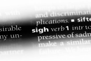 bir sözlüğü'ndeki sözcüğü bir iç çekiş. iç kavramı.