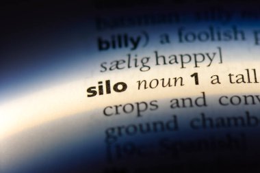 Silo Word'de bir sözlük. Silo kavramı.