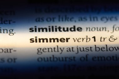 bir sözlüğü'ndeki sözcüğü kaynamaya. kavram kaynamaya.