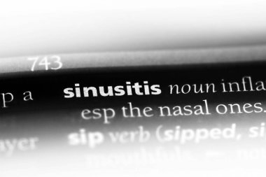 Sinüzit Word'de bir sözlük. Sinüzit kavramı.