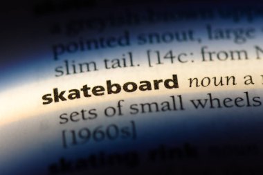 kaykay Word'de bir sözlük. kaykay kavramı.