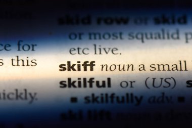 Skiff Word'de bir sözlük. Skiff kavramı.