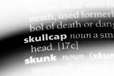 Scullcap Word'de bir sözlük. Scullcap kavramı.