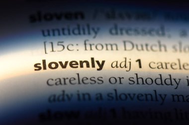 hırpani tek kelimeyle bir sözlük. hırpani kavramı.