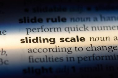 değişken ölçek Word'de bir sözlük. değişken ölçek kavramı.