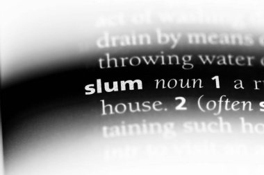 gecekondu Word'de bir sözlük. gecekondu kavramı.