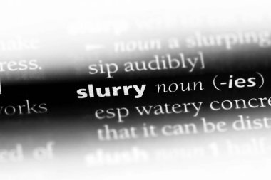 Bulamaç Word'de bir sözlük. Bulamaç kavramı.