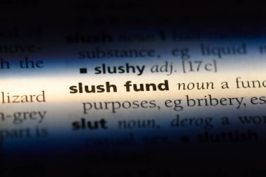 rüşvet fonu Word'de bir sözlük. rüşvet fonu kavramı.