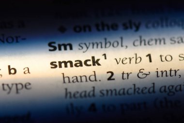 sözcük sözlükte şaplak at. eroin kavramı.