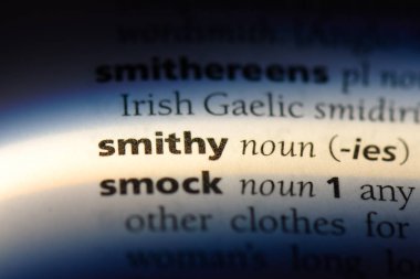 Smithy Word'de bir sözlük. Smithy kavramı.