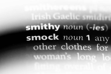 bir sözlüğü'ndeki sözcüğü senide. önlük kavramı.