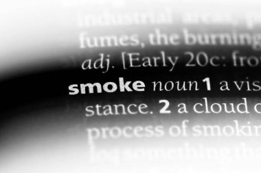 bir sözlüğü'ndeki sözcüğü duman. duman kavramı.