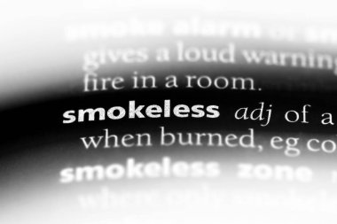 dumansız tek kelimeyle bir sözlük. dumansız kavramı.