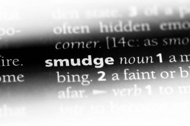 bir sözlüğü'ndeki sözcüğü leke. kavram leke.