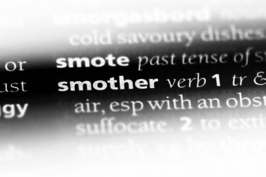 bir sözlüğü'ndeki sözcüğü boğmak. kavram boğmak.