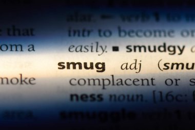 kendini beğenmiş tek kelimeyle bir sözlük. kendini beğenmiş kavramı.