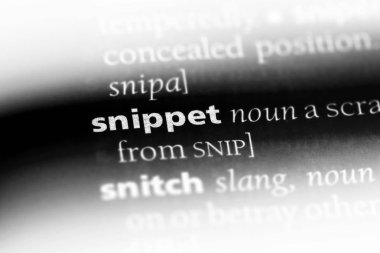 pasajını Word'de bir sözlük. pasajı kavramı.