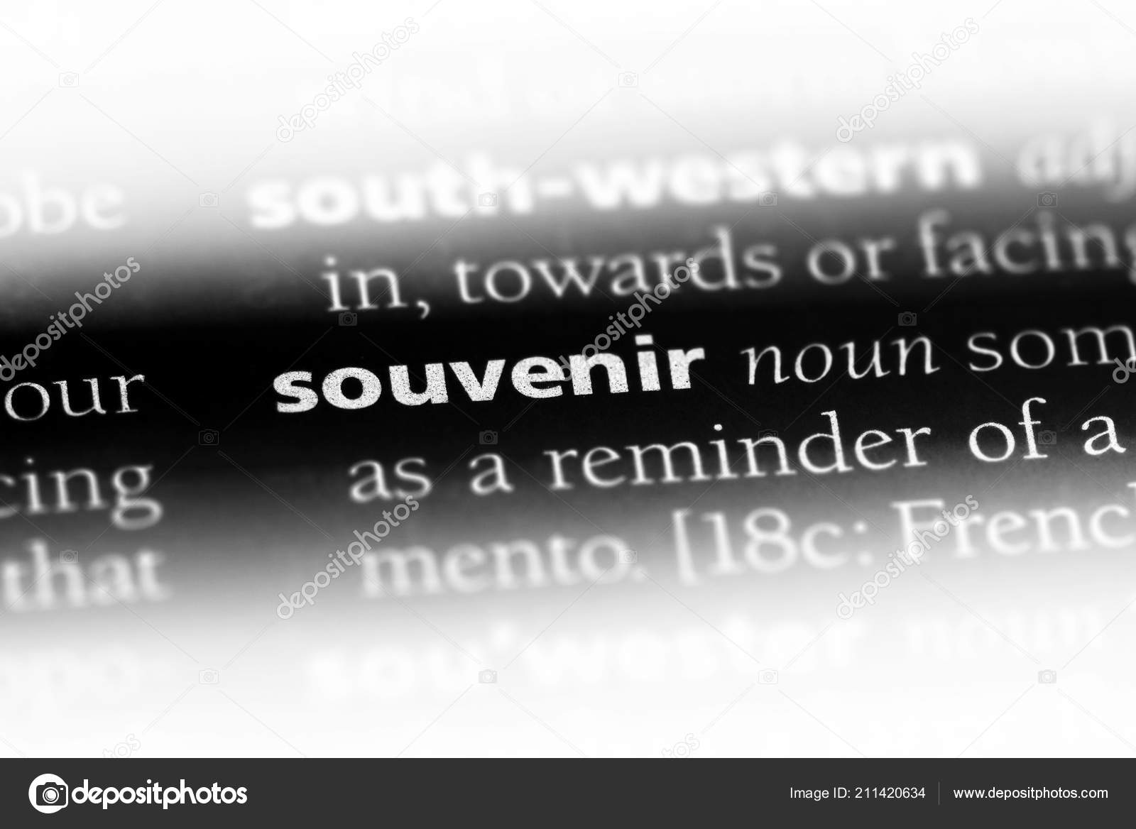 souvenir dictionary