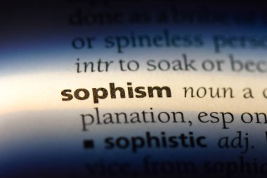 Sofistler Word'de bir sözlük. Sofistler kavramı.