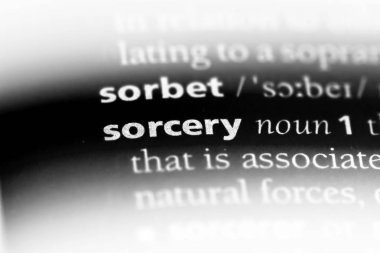 büyü Word'de bir sözlük. büyü kavramı.