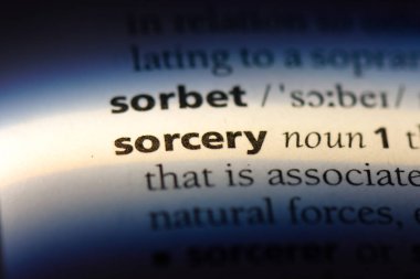 büyü Word'de bir sözlük. büyü kavramı.