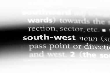 Güney Batı Word'de bir sözlük. Güney Batı kavramı.