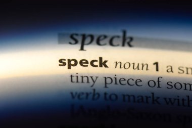 leke Word'de bir sözlük. leke kavramı.