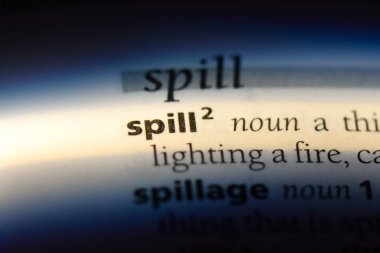 bir sözlüğü'ndeki sözcüğü dök. dökülme kavramı.