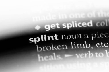 ateli Word'de bir sözlük. tahta kavramı.