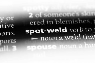 nokta kaynak Word'de bir sözlük. nokta kaynak kavramı.