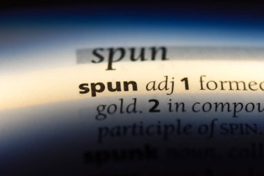 bir sözlüğü'ndeki sözcüğü dönmeye başladı. bükülmüş kavramı.