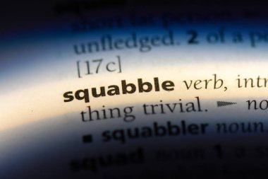 bir sözlüğü'ndeki sözcüğü didişme. tartışma kavramı.