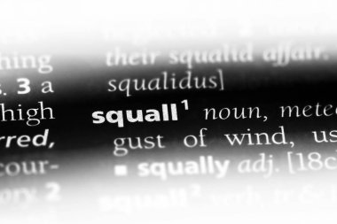 fırtına Word'de bir sözlük. fırtına kavramı.