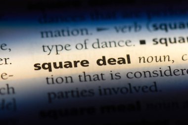 adil muamele Word'de bir sözlük. adil muamele kavramı.