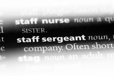 Astsubay Çavuş Word'de bir sözlük. Astsubay Çavuş kavramı.