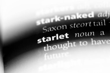 yıldız Word'de bir sözlük. yıldız kavramı.